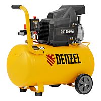 Компрессор воздушный DK1500/50, Х-PRO 1.5 кВт, 230 л/мин, 50 л Denzel