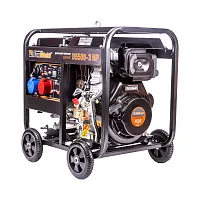 Дизельный генератор Foxweld expert d5500-3 hp, 5.0-5.5 квт, 1ф=3ф, розетка 400В/16А, розетка 230В/32А 8896