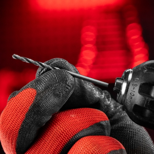 Сверло по металлу, 2.5 мм, полированное, HSS, 10 шт, цилиндрический хвостовик Matrix фото 7