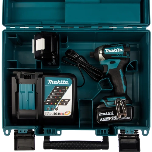 Аккумуляторный ударный шуруповерт Makita DTD154RFE фото 7