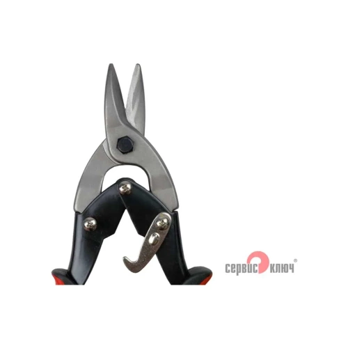 Ножницы по металлу Сервис Ключ с обрезиненными ручками 77330 фото 6 Ножницы по металлу Сервис Ключ с обрезиненными ручками 77330 фото 6