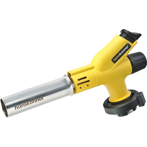 Горелка газовая Hanskonner пьезоподжиг, защита от вспышек HK5015-KL-01 Горелка газовая Hanskonner пьезоподжиг, защита от вспышек HK5015-KL-01
