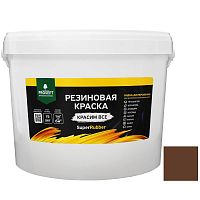 Краска резиновая Prosept SuperRubber 073-12 коричневая Ral 8017 12 кг
