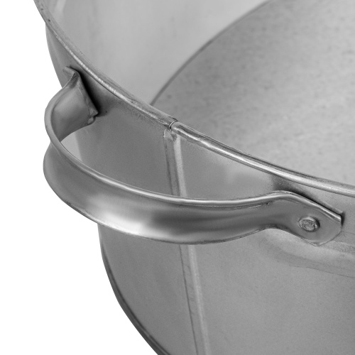 Таз оцинкованный овальный 23 литров фото 5