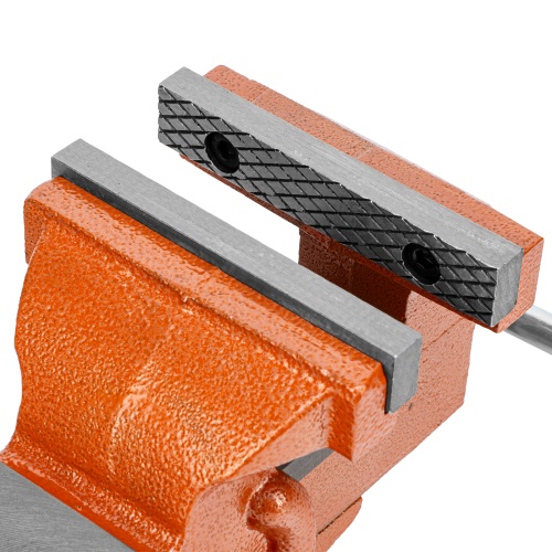 Тиски слесарные, 100 мм, поворотные, с наковальней Sparta фото 9