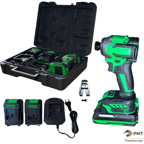 Аккумуляторный винтоверт ударный бесщеточный РМТ 1/4 BBISD14320 фото 3 Аккумуляторный винтоверт ударный бесщеточный РМТ 1/4 BBISD14320 фото 3