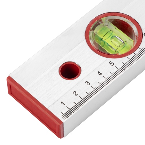 Уровень алюминиевый, 1500 мм, 3 глазка, линейка Sparta фото 3