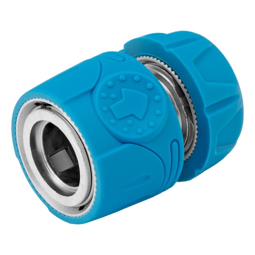 Соединитель быстросъемный 1/2", алюминий, TPR, LUXE Palisad фото 2