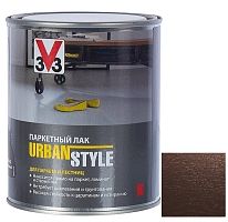 Лак акриловый паркетный V33 Urban Style шоколад 0,75 л