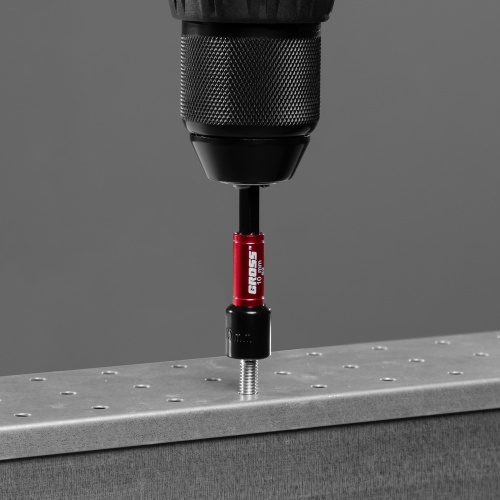 Набор бит с торцевыми головками 8, 10,12, 13 мм, магнит. Nut-Driver, S2 Gross фото 14