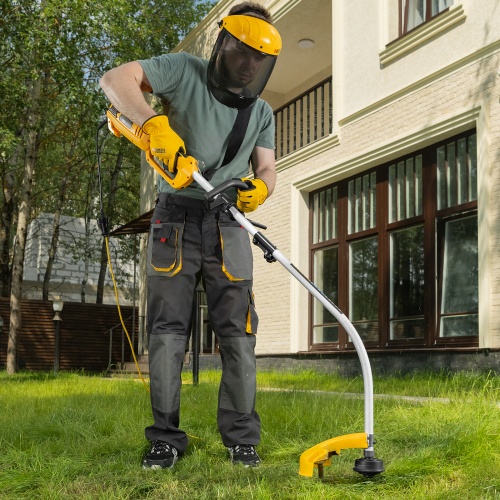 Триммер электрический TE-1100, 1100 Вт, 380 мм, катушка, разборная штанга Denzel фото 23 Триммер электрический TE-1100, 1100 Вт, 380 мм, катушка, разборная штанга Denzel фото 23