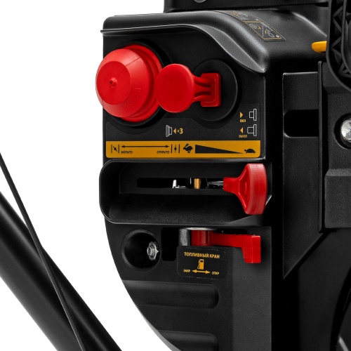 Бензиновая снегоуборочная машина SBM 610S PRO, 212 cc, электростартер, фара, обогрев Denzel фото 21