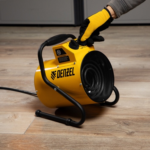 Тепловая пушка SFH-5000, 230 В, 260 м3/ч, вентилятор 3 режима, 3000/4500 Вт Denzel фото 12