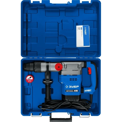 Перфоратор ЗУБР Профессионал SDS Max 1350 Вт, 45 мм ЗПМ-45-1350 ЭВ фото 11 Перфоратор ЗУБР Профессионал SDS Max 1350 Вт, 45 мм ЗПМ-45-1350 ЭВ фото 11