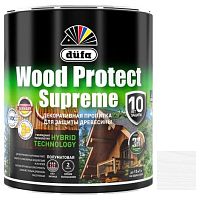 Пропитка для древесины Dufa Wood Protect Supreme белая 0,75 л