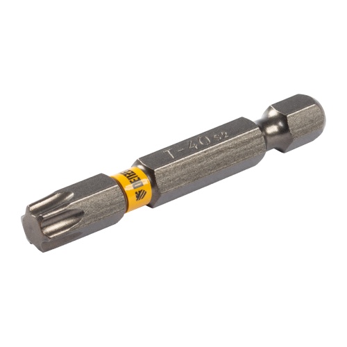 Бита TX 40х50, сталь S2, шестигранный профиль, 10 шт. Е 6,3 Denzel фото 4 Бита TX 40х50, сталь S2, шестигранный профиль, 10 шт. Е 6,3 Denzel фото 4