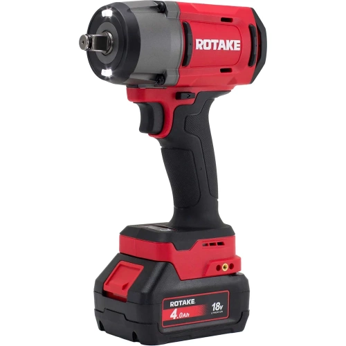 Гайковерт аккумуляторный ударный Rotake 1/2 1180 Нм, 18В, акб (4Ач) 2шт, в кейсе RC-8812 фото 6 Гайковерт аккумуляторный ударный Rotake 1/2 1180 Нм, 18В, акб (4Ач) 2шт, в кейсе RC-8812 фото 6