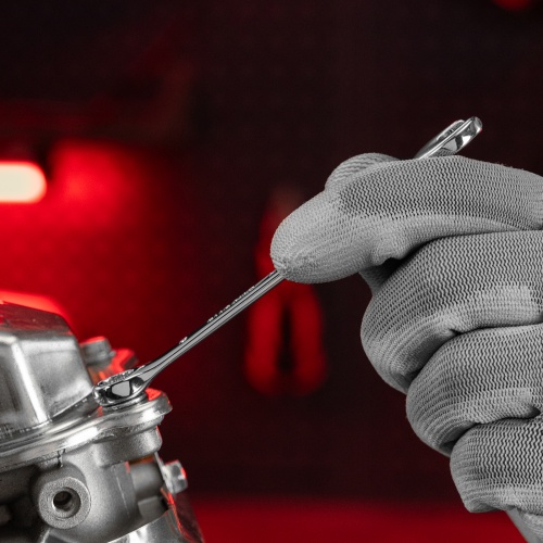 Ключ комбинированный, 8 мм, CrV, полированный хром Matrix фото 8