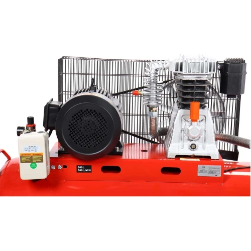 Компрессор поршневой с ременным приводом одноступенчатый GTE MR300A600A 380В, ресив. 300 л, 600л/мин GTE-MR300A600A фото 5 Компрессор поршневой с ременным приводом одноступенчатый GTE MR300A600A 380В, ресив. 300 л, 600л/мин GTE-MR300A600A фото 5