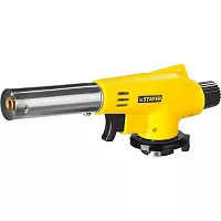 Газовая горелка STAYER MaxTerm на баллон, с пьезоподжигом, 1300С 55584