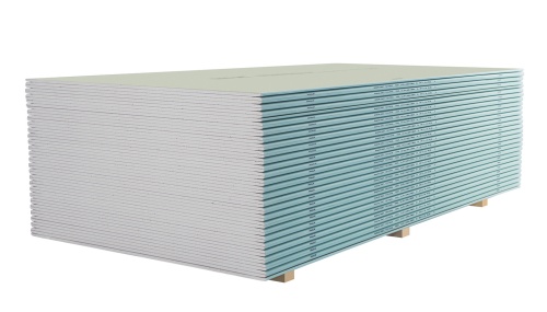 Гипсокартон ГКЛВО Knauf ГСП-DFН2 ПЛУК влагоогнестойкий 2500х1200х12,5 мм фото 6