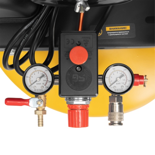 Компрессор воздушный BCV2200/100V, ременный привод , 2.3 кВт, 100 литров, 440 л/мин Denzel фото 11