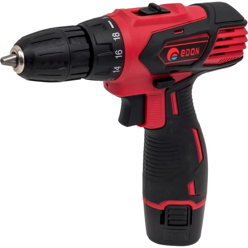 Аккумуляторная дрель-шуруповерт Edon AD-12CA 22506