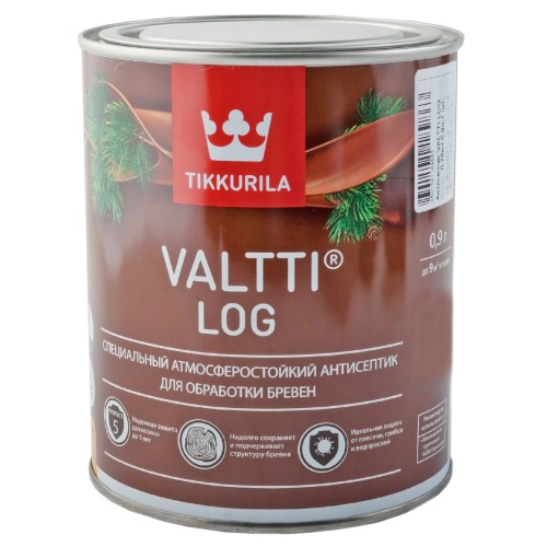 Антисептик Tikkurila Valtti Log EC 0,9 л