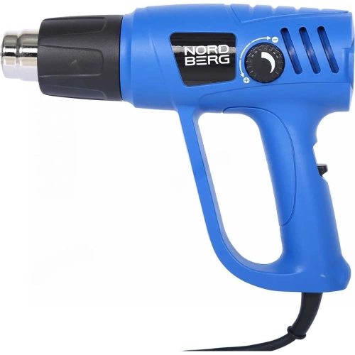 Фен NORDBERG 4 насадки, 50-600 С, 2000 Вт NE718 фото 7