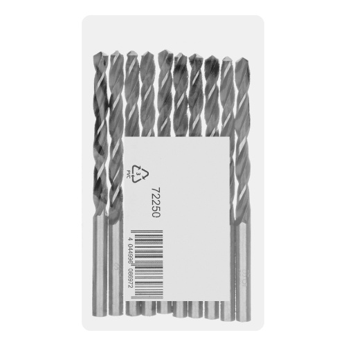 Сверло по металлу, 5 мм, быстрорежущая сталь, 10 шт, цилиндрический хвостовик Сибртех фото 6 Сверло по металлу, 5 мм, быстрорежущая сталь, 10 шт, цилиндрический хвостовик Сибртех фото 6
