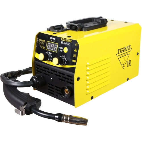 Полуавтомат ТД Техник П-200С 200А 60%ПН 1кг без газа, встроенная горелка, масса, кабель 49 фото 8 Полуавтомат ТД Техник П-200С 200А 60%ПН 1кг без газа, встроенная горелка, масса, кабель 49 фото 8