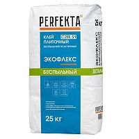 Клей плиточный беспыльный эластичный Perfekta Экофлекс C2TE S1 25 кг