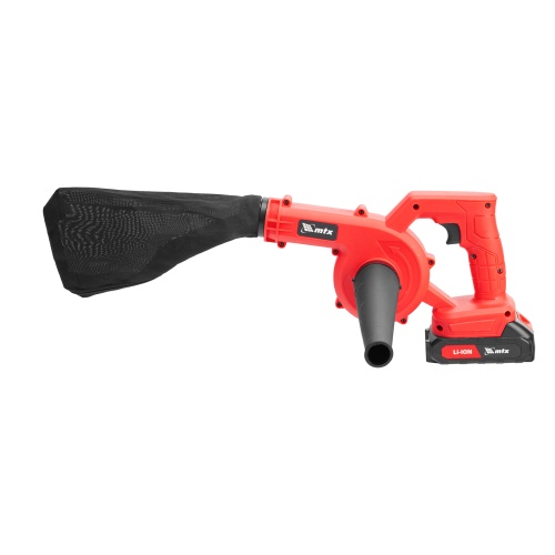 Воздуходувка-пылесос акк. портативная, LB-185, 35 м/с, 170 м3/ч, Li-Ion, 20 В MTX фото 6