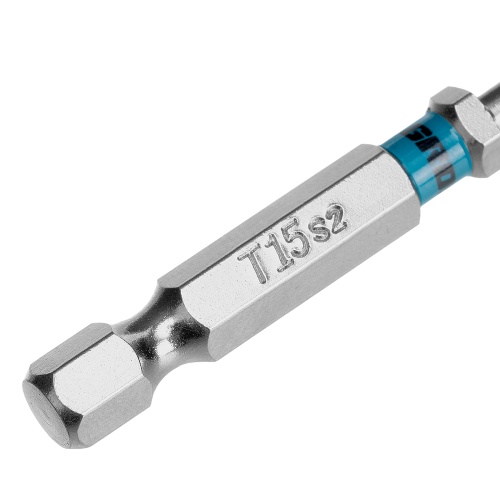 Бита Torx 15х50мм, сталь S2, шестигр., 2 шт. Gross фото 4