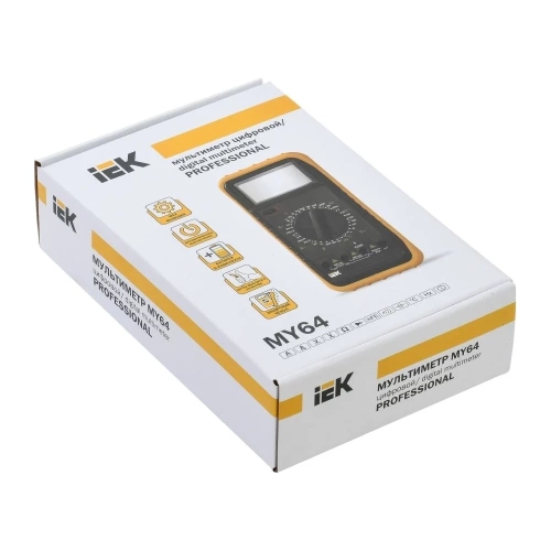 Цифровой мультиметр IEK Professional MY64 3327629 TMD-5S-064 фото 6