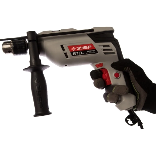 Ударная дрель Зубр МАСТЕР ДУ-810 ЭРМ2 фото 7