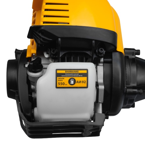 Триммер бензиновый DTL-37-4T, 4-тактный, 37 см3, неразъемная штанга, состоит из 2 частей Denzel фото 20