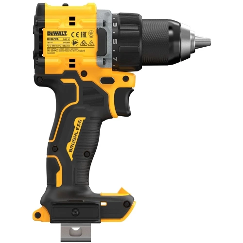 Аккумуляторная дрель-шуруповерт DEWALT DCD794P2T, 18В, 1650 об/мин, с 2 АКБ 5 Ач и ЗУ, в кейсе TSTAK DCD794P2T-QW фото 5 Аккумуляторная дрель-шуруповерт DEWALT DCD794P2T, 18В, 1650 об/мин, с 2 АКБ 5 Ач и ЗУ, в кейсе TSTAK DCD794P2T-QW фото 5