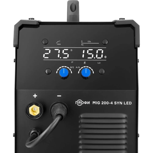 Аппарат полуавтоматической сварки ПТК ПРОФИ MIG 200-4 SYN LED СК-00043942 фото 6 Аппарат полуавтоматической сварки ПТК ПРОФИ MIG 200-4 SYN LED СК-00043942 фото 6