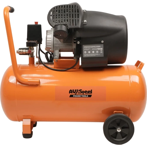 Компрессор AV Steel 50л/ 8 бар/412 л AV-965115 фото 6 Компрессор AV Steel 50л/ 8 бар/412 л AV-965115 фото 6