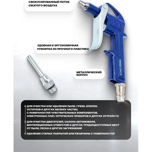 Пистолет обдувочный YATAFORCE YF-DG-10-2(61490) фото 4