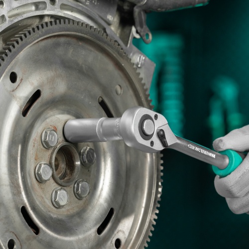 Головка торцевая удлиненная, 17 мм, шестигранная, CrV, под квадрат 1/2 Stels фото 7