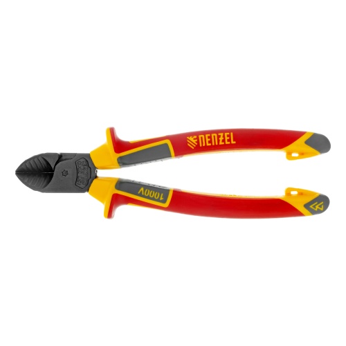 Бокорезы, диэлектрические рукоятки, до 1000 В, трехкомпонентные рукоятки, 180 мм Denzel фото 3