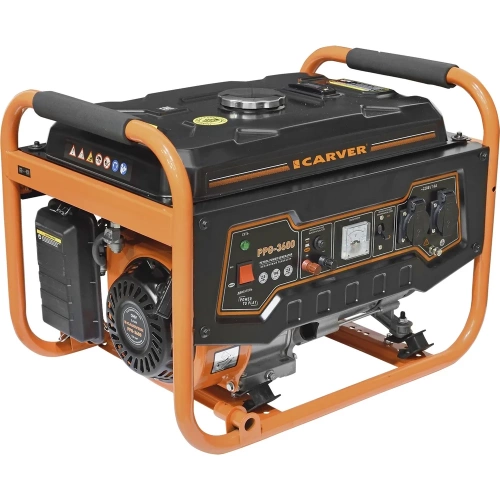 Бензиновый генератор CARVER PPG-3600 LT-168F-1 01.020.00003 Бензиновый генератор CARVER PPG-3600 LT-168F-1 01.020.00003