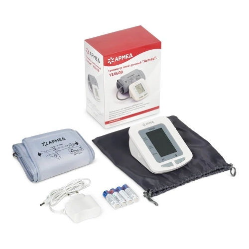 Тонометр АРМЕД ye660b armed с поверкой 1977602 фото 7 Тонометр АРМЕД ye660b armed с поверкой 1977602 фото 7