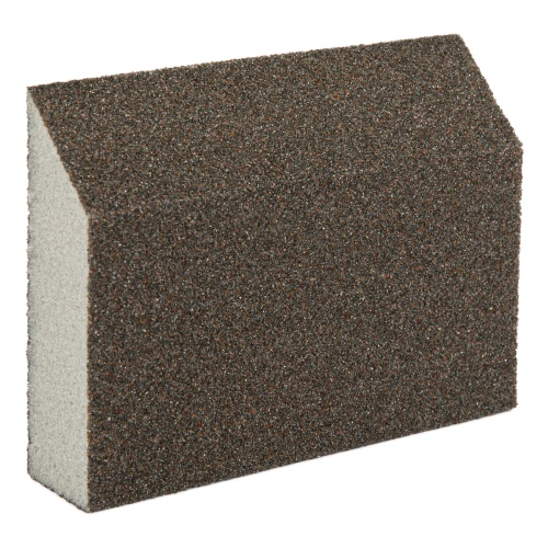 Губка для шлифования, 120 х 90 х 25 мм, трапеция, мягкая, P 80 Matrix фото 2