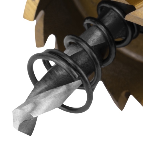 Коронка по металлу HSS, 25 мм, нитридтитановое покрытие Denzel фото 4