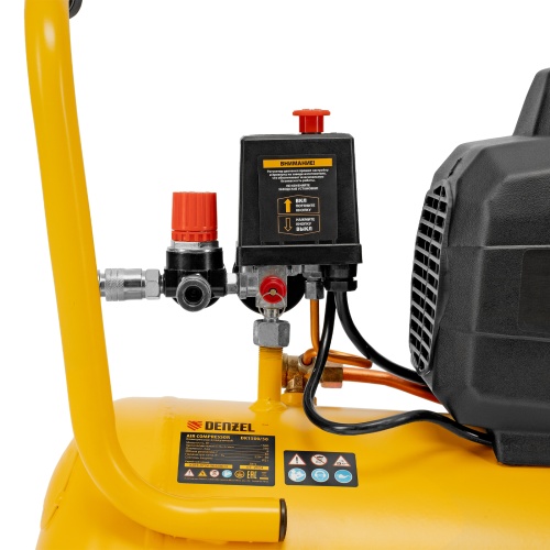 Компрессор воздушный DK1500/50, Х-PRO 1.5 кВт, 230 л/мин, 50 л Denzel фото 21