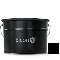 Эмаль термостойкая Elcon Max Therm 1200 градусов чёрная 10 кг
