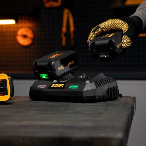 Батарея аккумуляторная IB-18-4.0, Li-Ion, 18 В, 4.0 А/ч Denzel фото 8